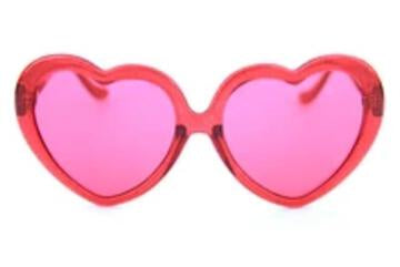 HappyHour Heart On Sunglasses