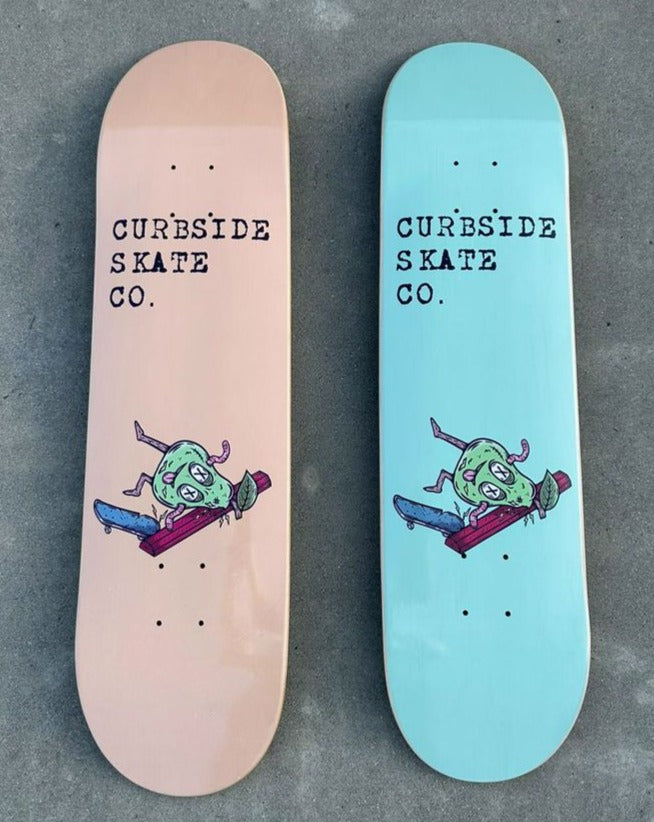 Curbside Skate Co. - "Bart the pear" Series1 Shop Deck