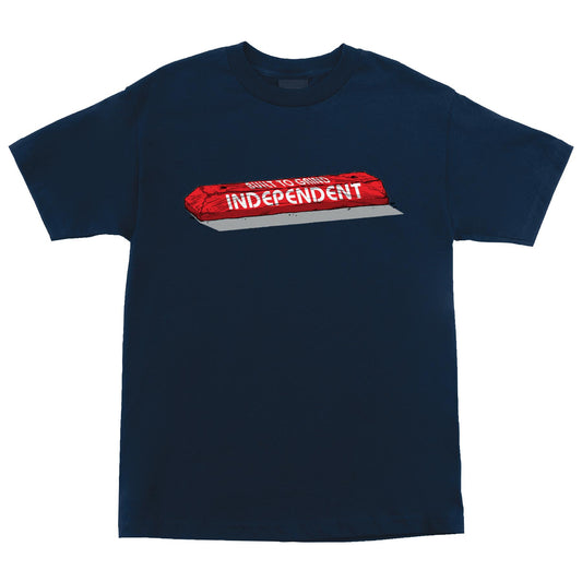 Independent - BTG Curb Front Heavyweight Mens T-Shirt