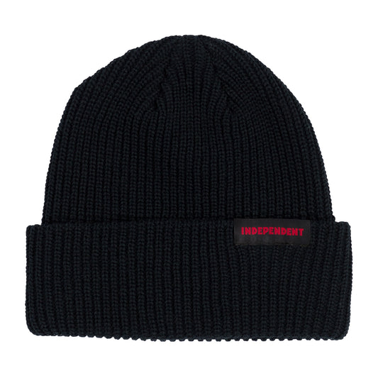 Independent - Beacon Beanie Long Shoreman Hat Black OS Unisex