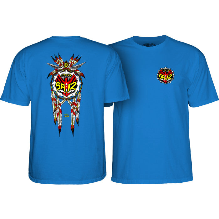 Powell Peralta - Steve Saiz Totem T-Shirt Royal Blue