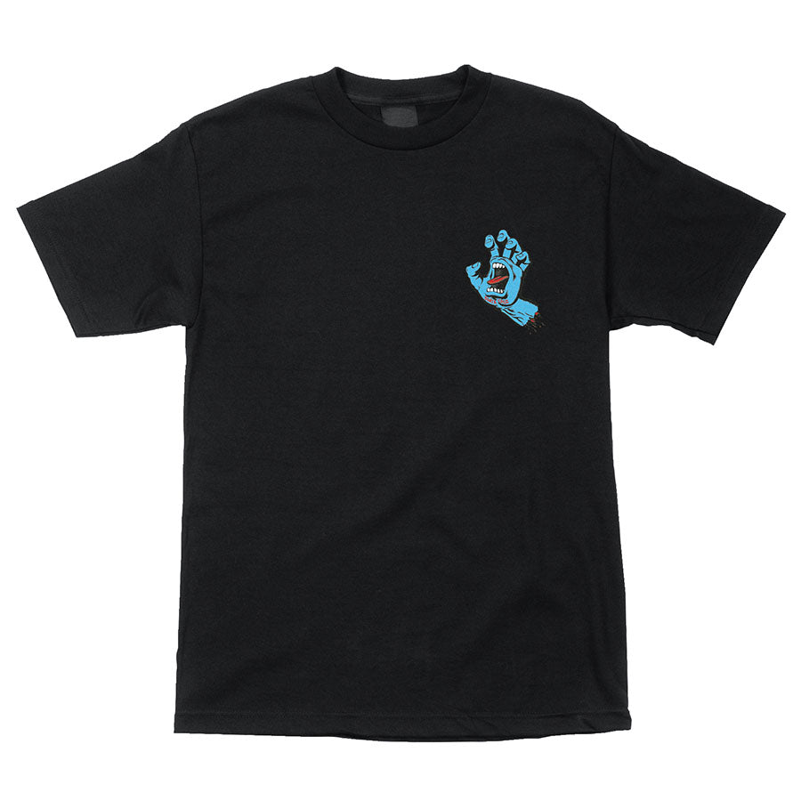Santa Cruz - Screaming Hand S/S Regular T-Shirt Black