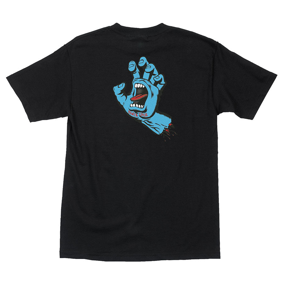 Santa Cruz - Screaming Hand S/S Regular T-Shirt Black