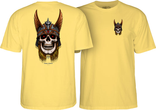 Powell Peralta -  Andy Anderson Skull T-Shirt - Banana