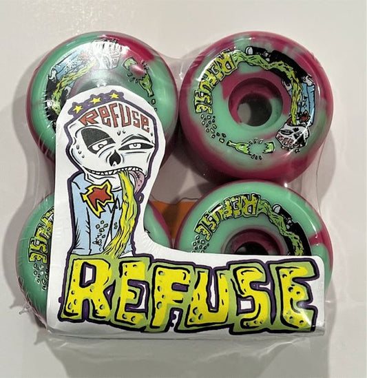 Refuse Wheels - 60mm 101a Bottle To The Head Fred Wheels