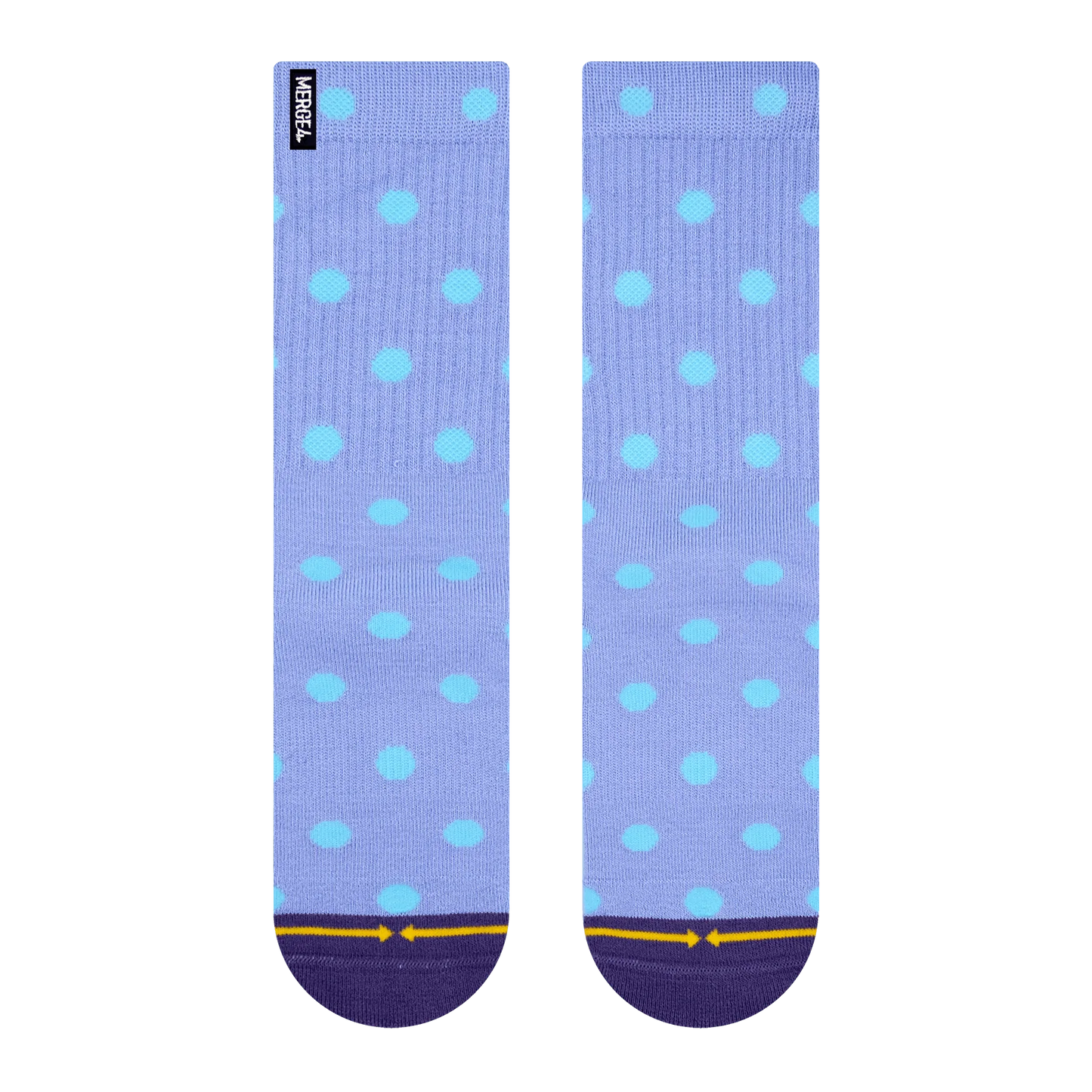 SPIDEY BAMBOO PERIWINKLE POLKA DOTS